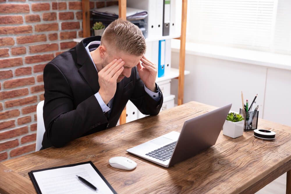 Is too much screen time causing your chronic headaches? shutterstock 1321321619 screen time headaches