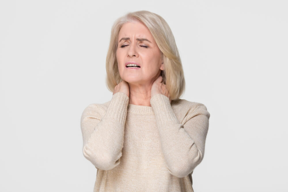 Three reasons you may have a stiff neck and nausea shutterstock 1325627894 stiff neck and nausea | causes