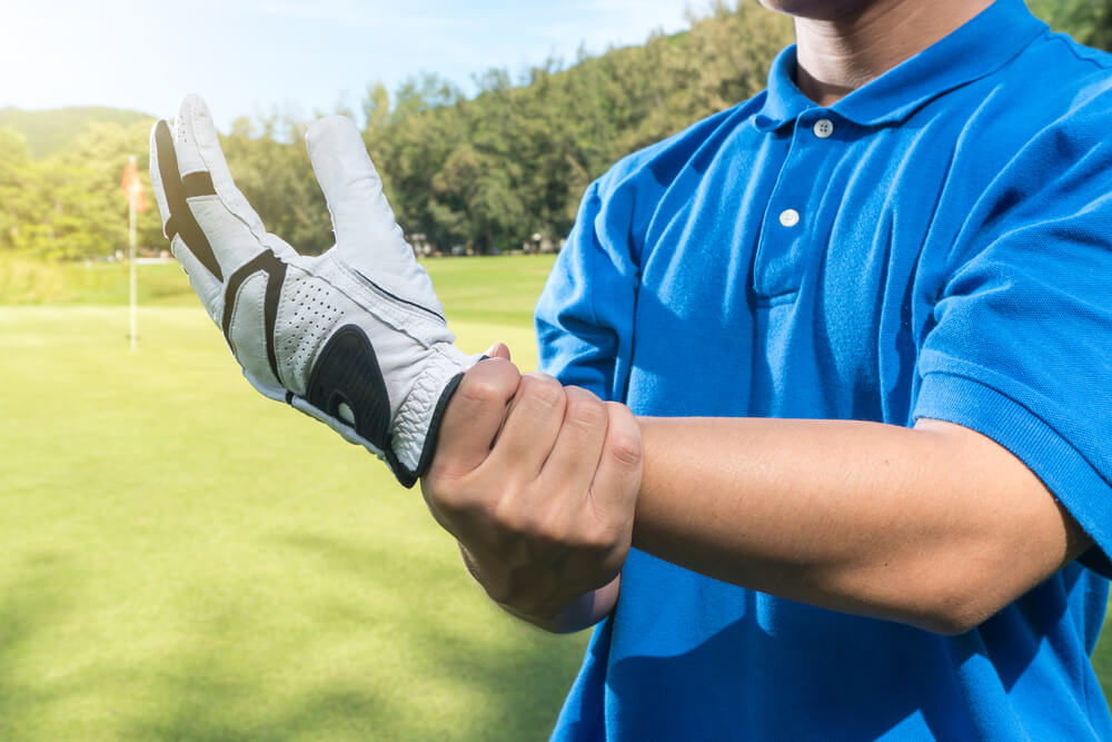 Outside Left Wrist Pain From Golf