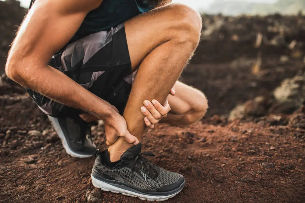 Is pain in the back of the ankle above the heel normal? shutterstock 1426929917 pain in back of ankle above heel