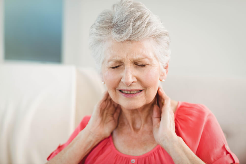 throbbing pain in neck