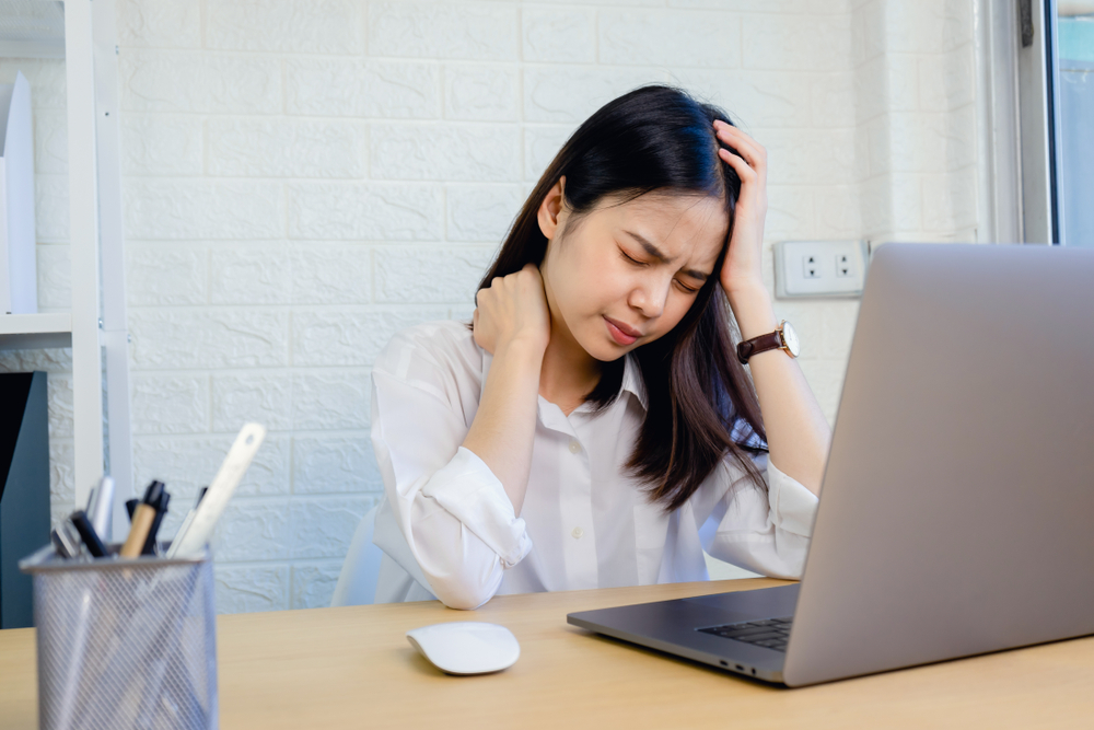 4 exercises that can help ease your cervicogenic headache shutterstock 1575427465 cervicogenic headache exercises