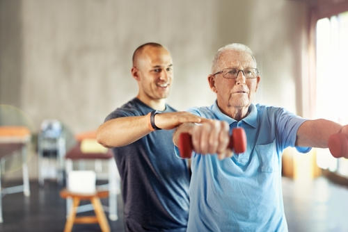 5 techniques PTs use to treat balance issues in elderly patients shutterstock 2129307728 1 5 techniques PTs use to treat balance issues in elderly patients