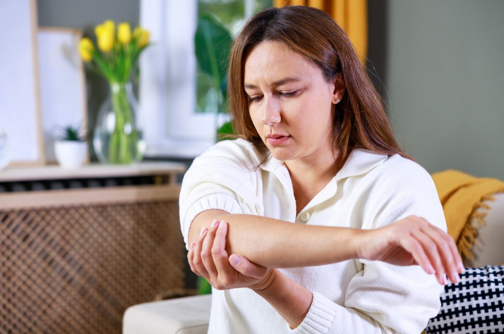 Why Do I Have a Burning Pain In My Elbow? AdobeStock 1258147982 why do i have a burning pain in my elbow? elbow pain